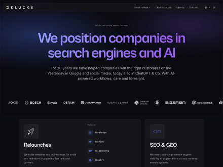 Delucks — built with Humainum