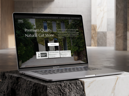 Natural Cut Stone — built with Humainum