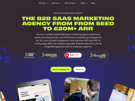 B2B SaaS Agency — project screenshot